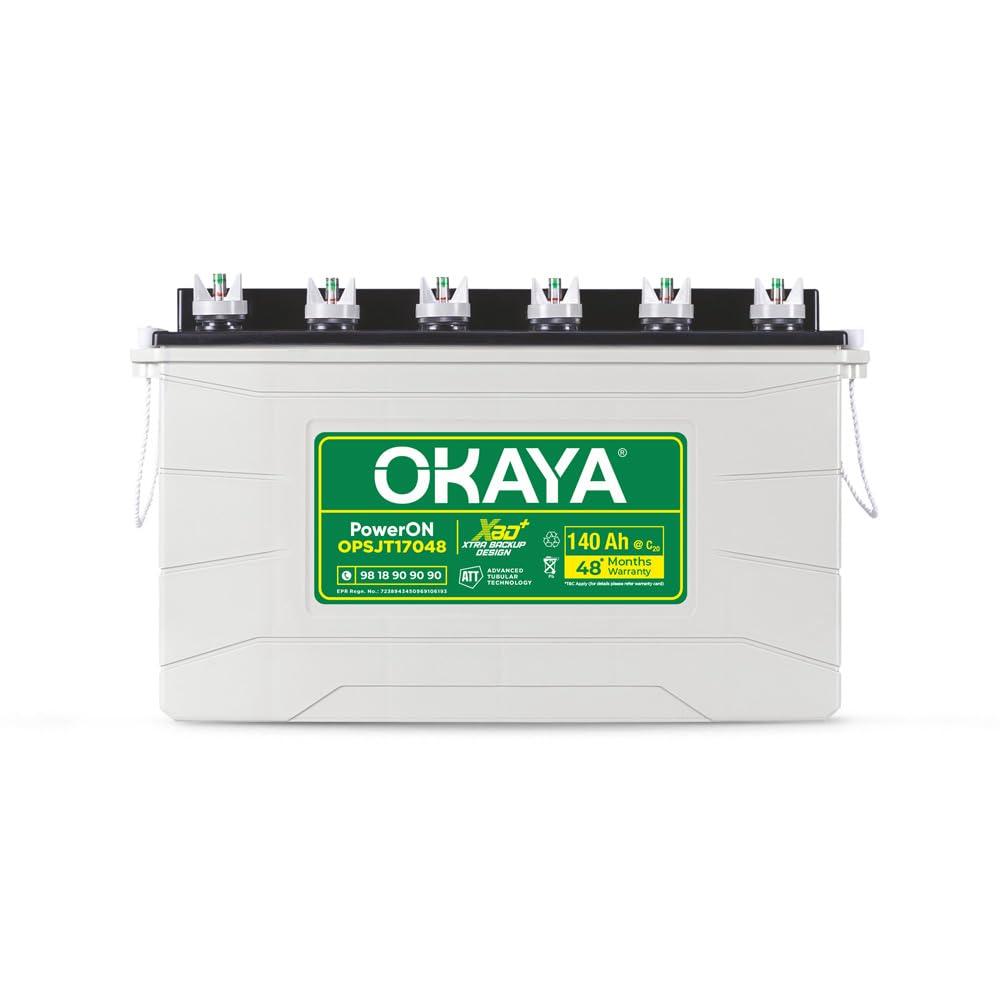OKAYA OPSJT17048 140Ah Inverter Battery