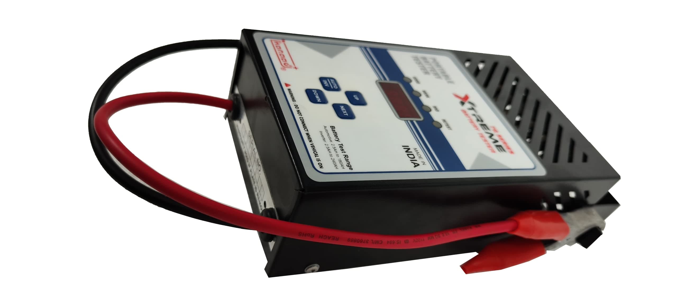 Kanaad-SBT 7G Portable Battery Load Tester for TWO wheeler, Four Wheeler and Inverter Batteries thumbnail 3