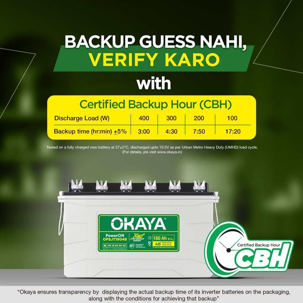 OKAYA OPSJT19048 Inverter Batteries thumbnail 5