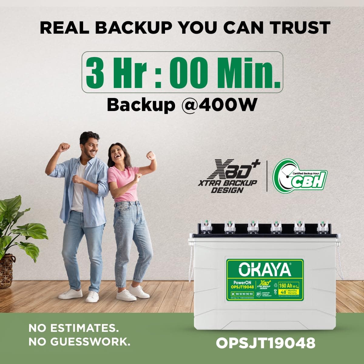 OKAYA OPSJT19048 Inverter Batteries thumbnail 3