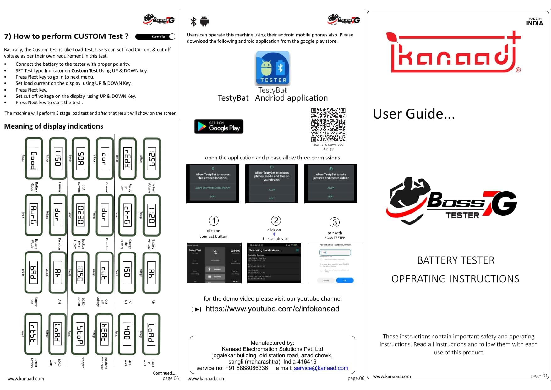 Kanaad Boss Tester 7G without printer thumbnail 6