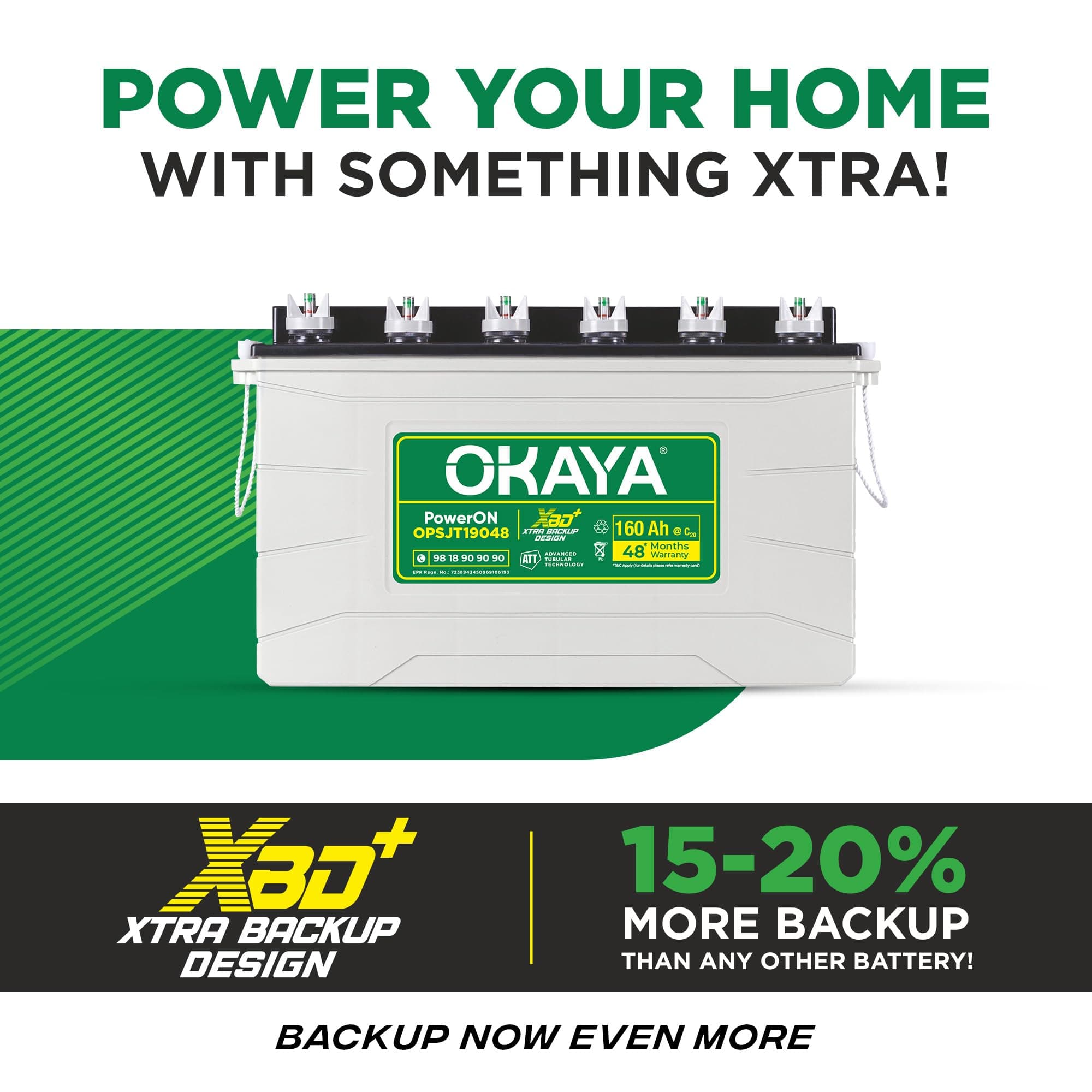 OKAYA OPSJT19048 Inverter Batteries thumbnail 4